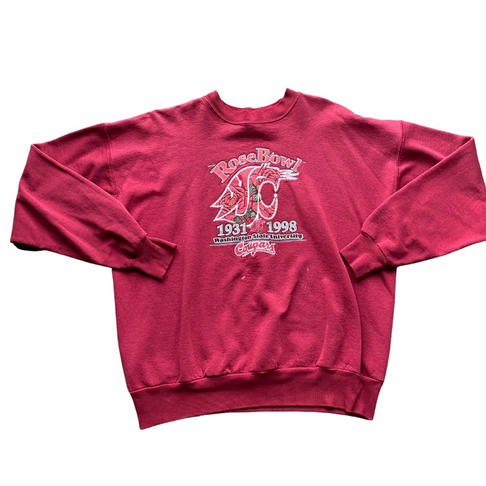 Vintage 1998 wsu rose bowl crewneck